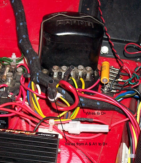 Alternator Conversion austin healey wiring diagram 